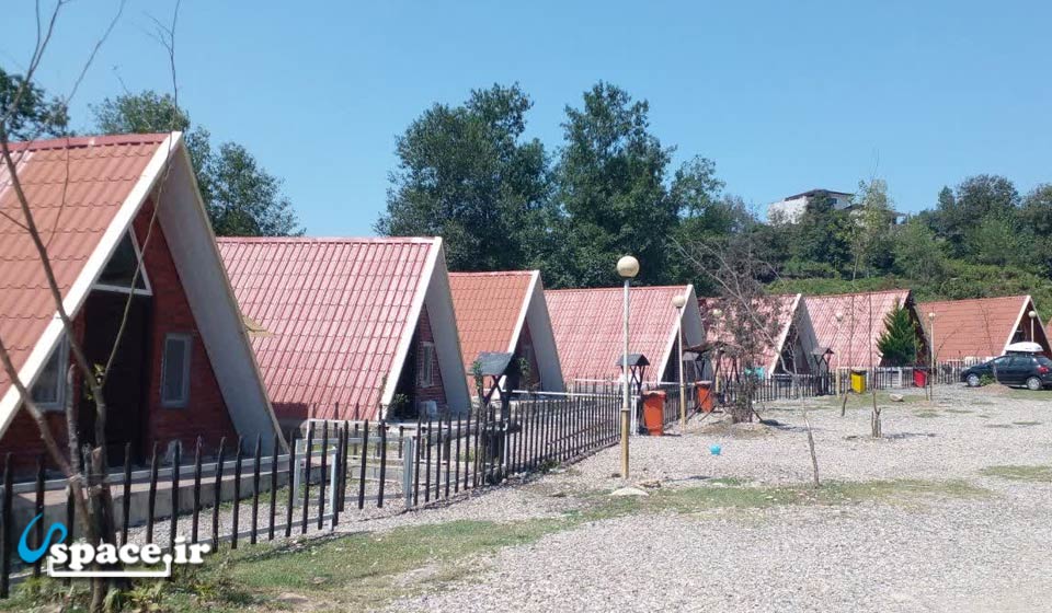کلبه های سوئیسی دهکده توریستی برنجستانک - سوادکوه - مازنداران